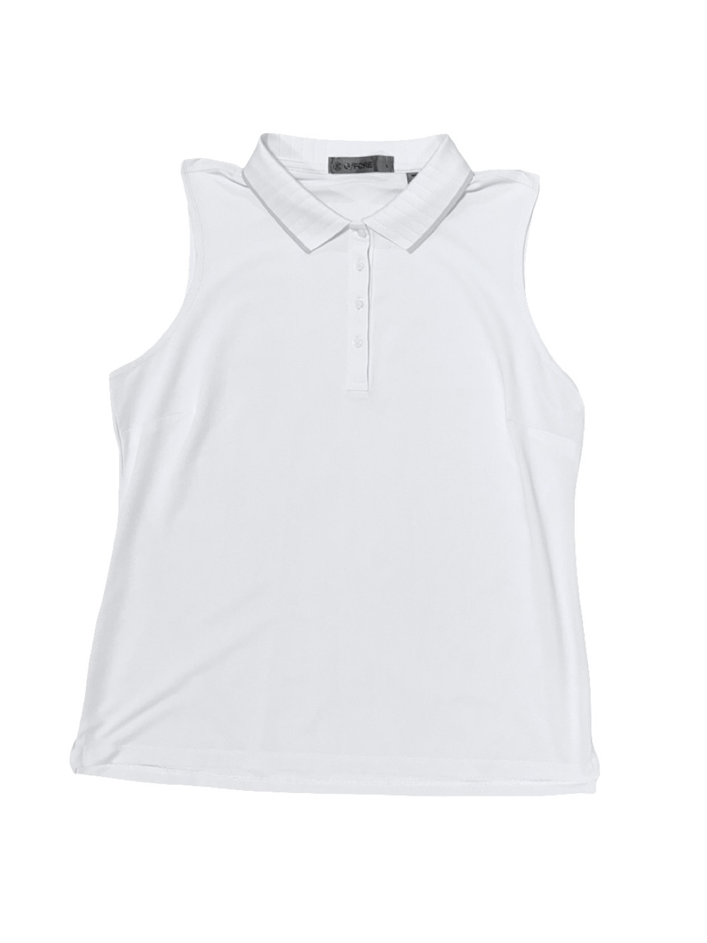 G/FORE Women's Tech Piqué Sleeveless Golf Polo Sz L